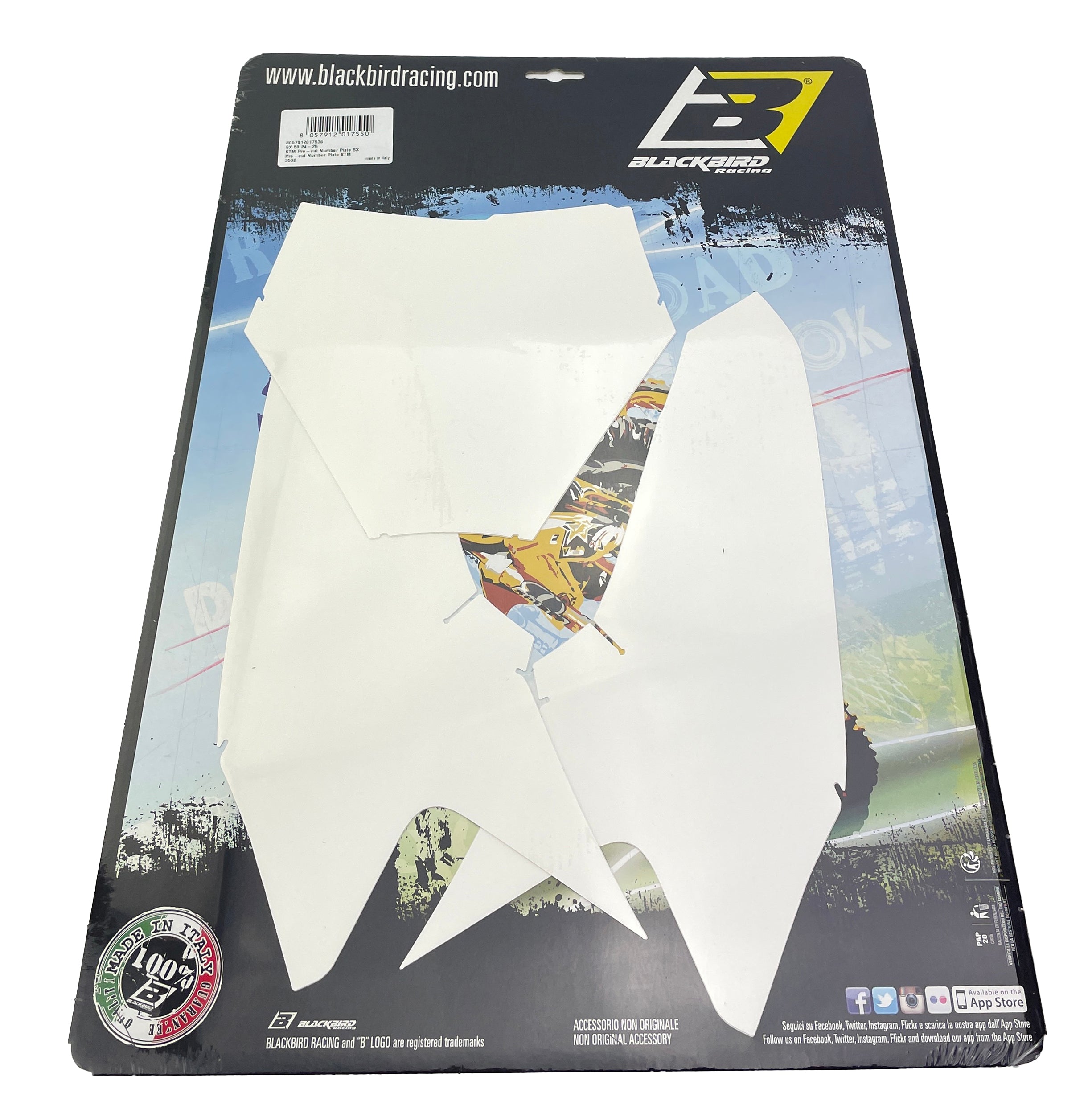 KTM SX 50 24-25 WHITE BACKGROUNDS, BLACKBIRD 3532/10