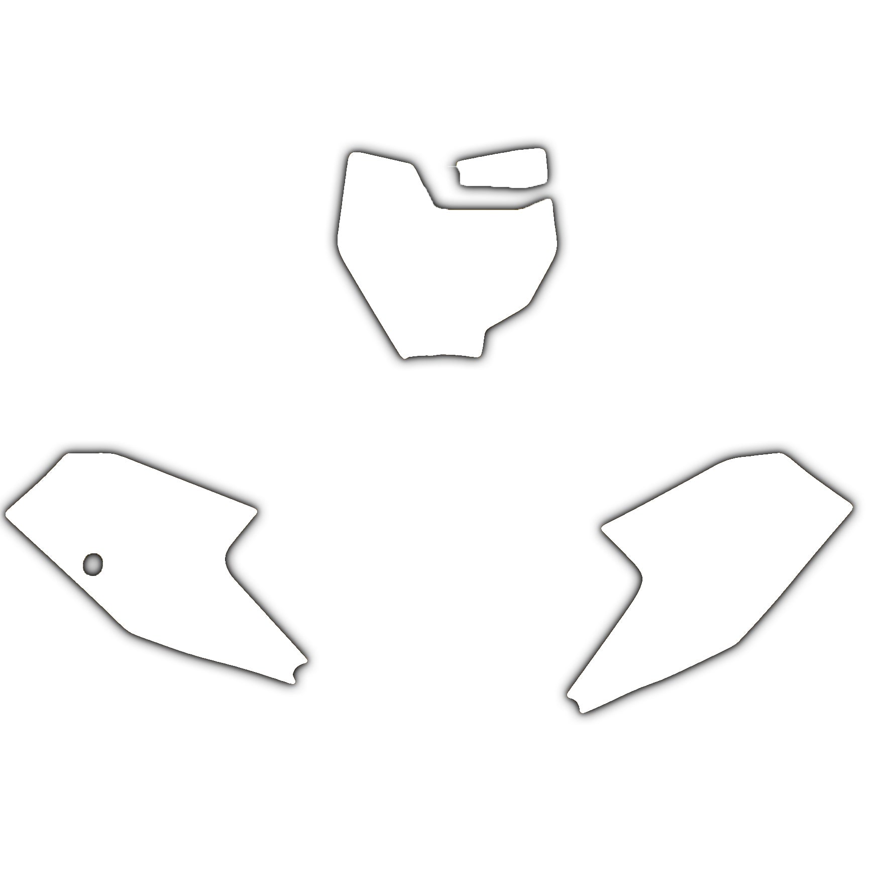 KTM SX 65 16-23 WHITE BACKGROUNDS, BLACKBIRD 3524/10