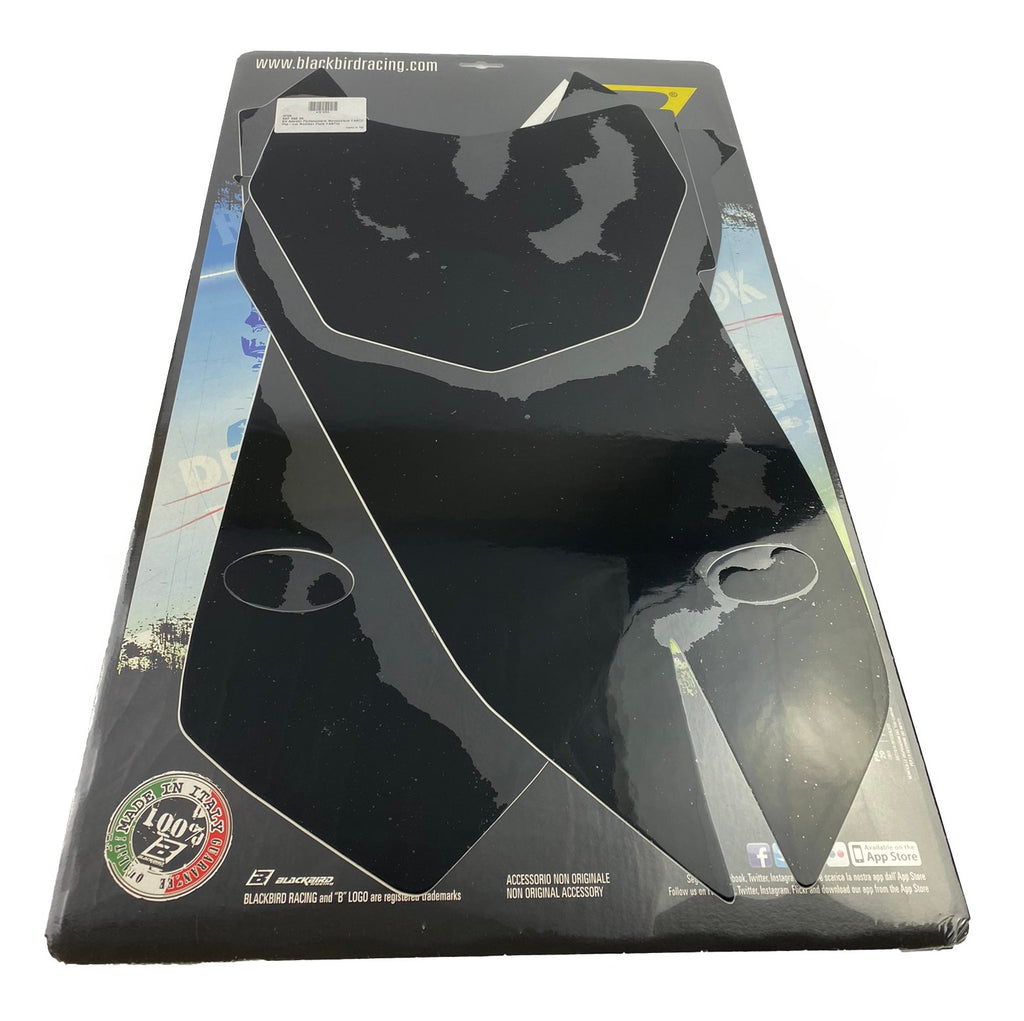 FANTIC XXF 450 2024 PRE CUT BACKGROUNDS, BLACKBIRD 3F05/20 BLACK NUMBER BOARDS