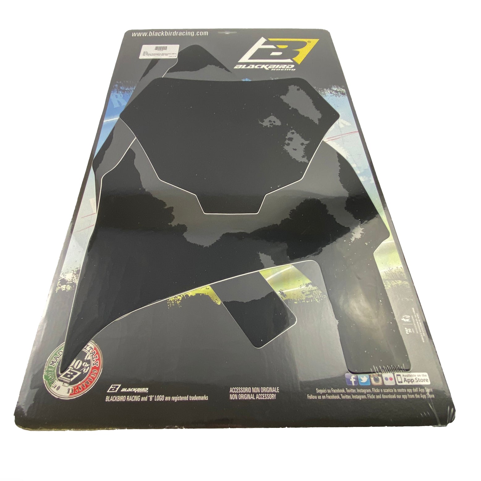 GASGAS MC 2024 PRE CUT BACKGROUNDS, BLACKBIRD 3912/20 BLACK NUMBER BOARDS
