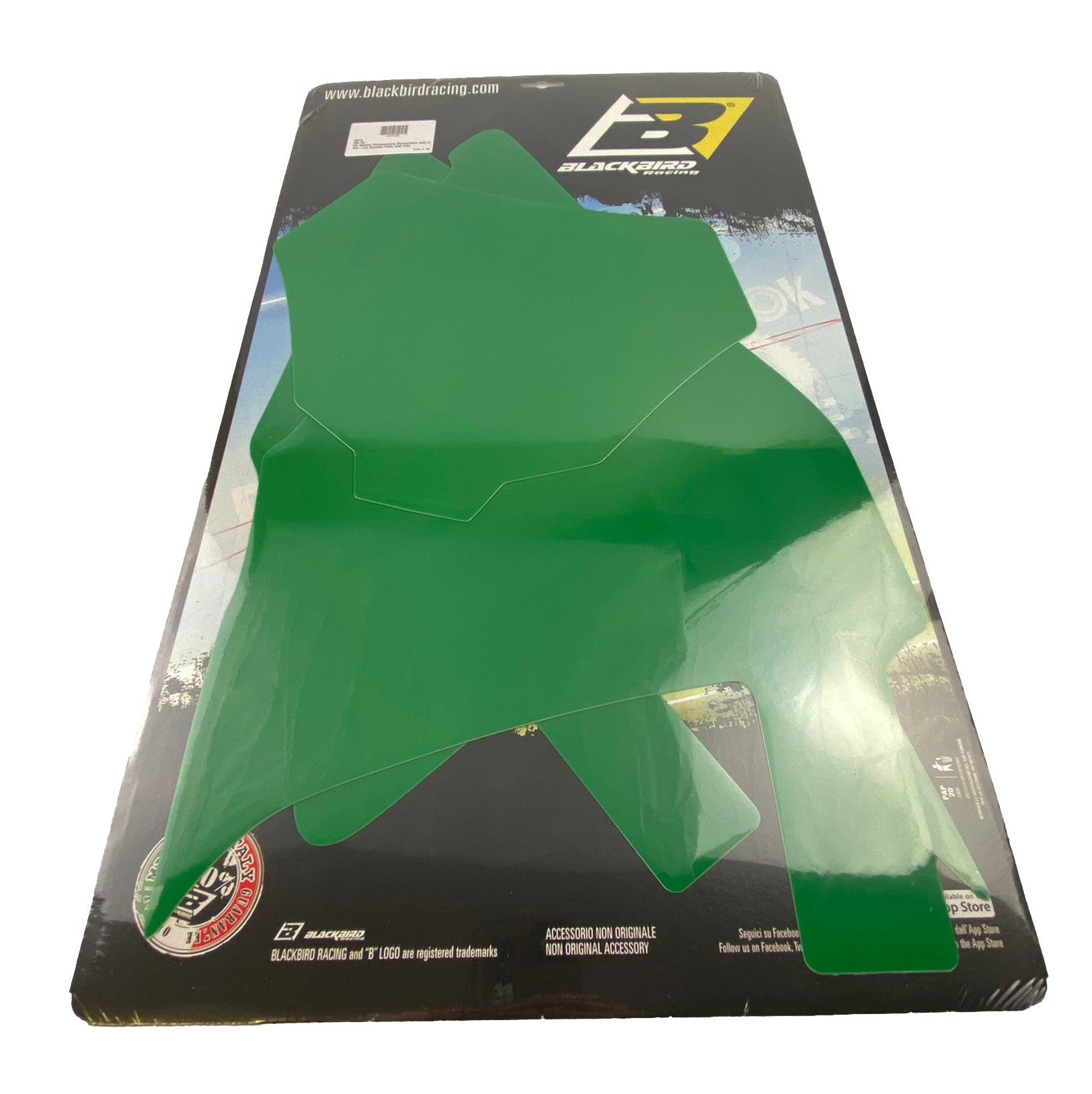 GASGAS MC 2024 PRE CUT BACKGROUNDS, BLACKBIRD 3912/30 GREEN NUMBER BOARDS