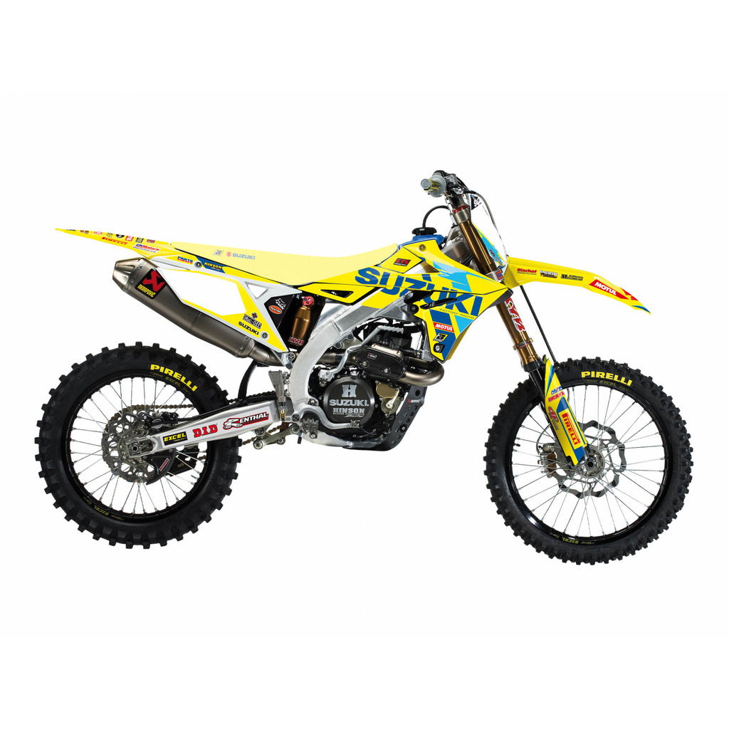 SUZUKI RMZ 250/450 RESTYLE KIT 22 DESIGN, BLACKBIRD 2320R9