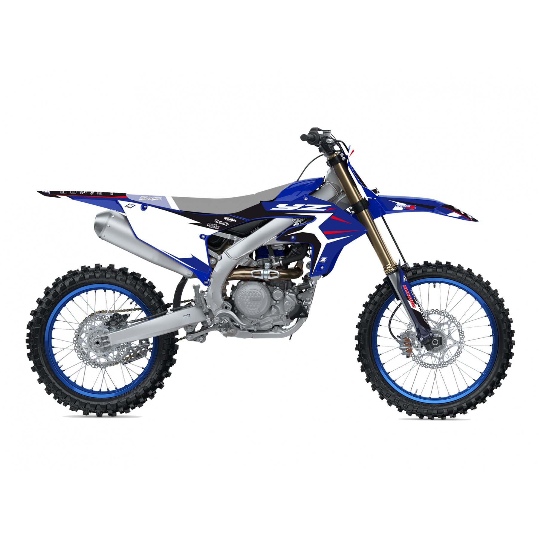 YAMAHA YZF 250/450 DREAM4 GRAPHICS, BLACKBIRD 2252N DECAL KIT