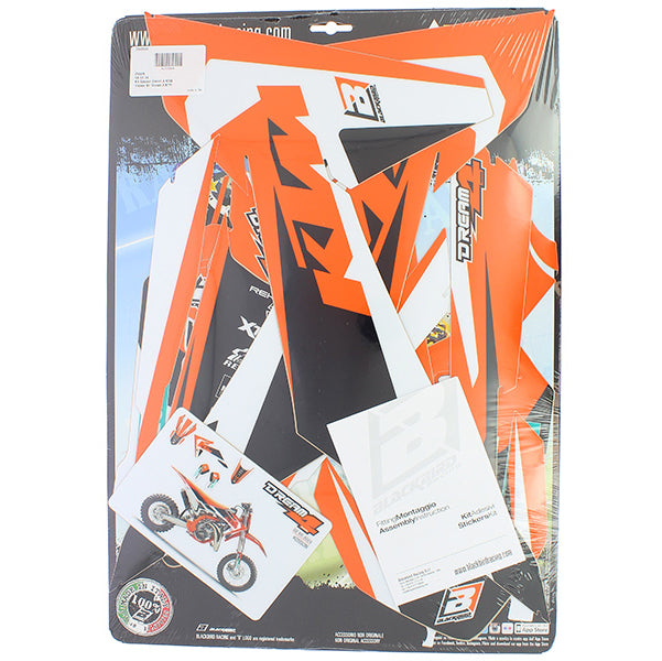 2024 KTM SX 65 DREAM 4, BLACKBIRD DECAL KIT, 2550N