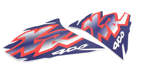 FUEL TANK STICKERS LOGO DECAL KIT HONDA XR400