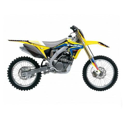 10-18 RMZ250 DREAM 4 GRAPHIC, BLACKBIRD DECAL KIT 2319N