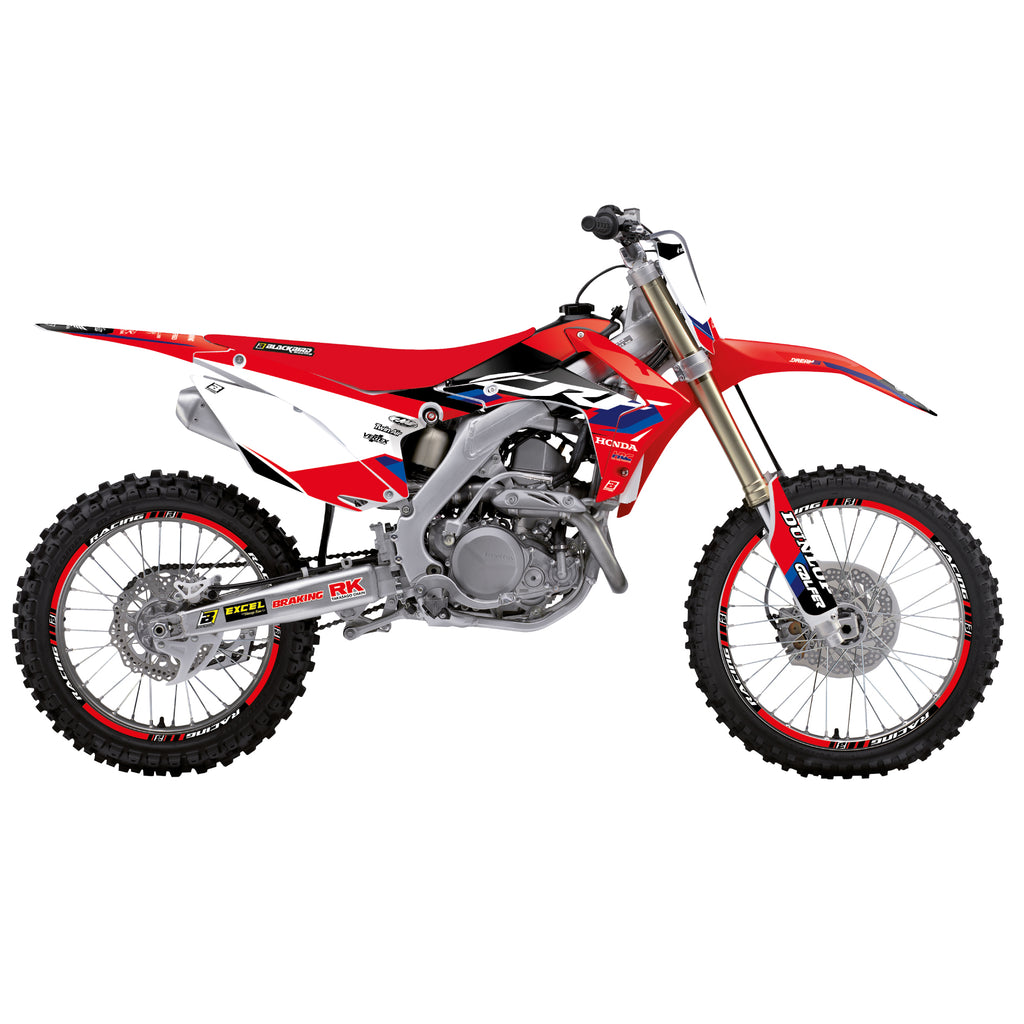 14-17 CRF250 13-16 CRF450 DREAM 5 DECAL SET, BLACKBIRD 2145AB