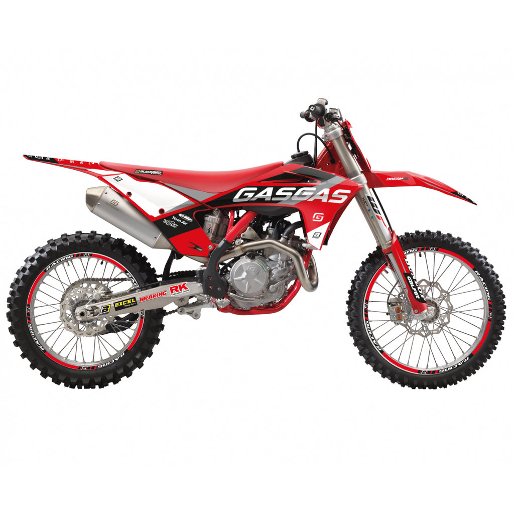 21-23 EC/MC GASGAS DREAM5 GRAPHICS, BLACKBIRD 2908AB DECAL KIT