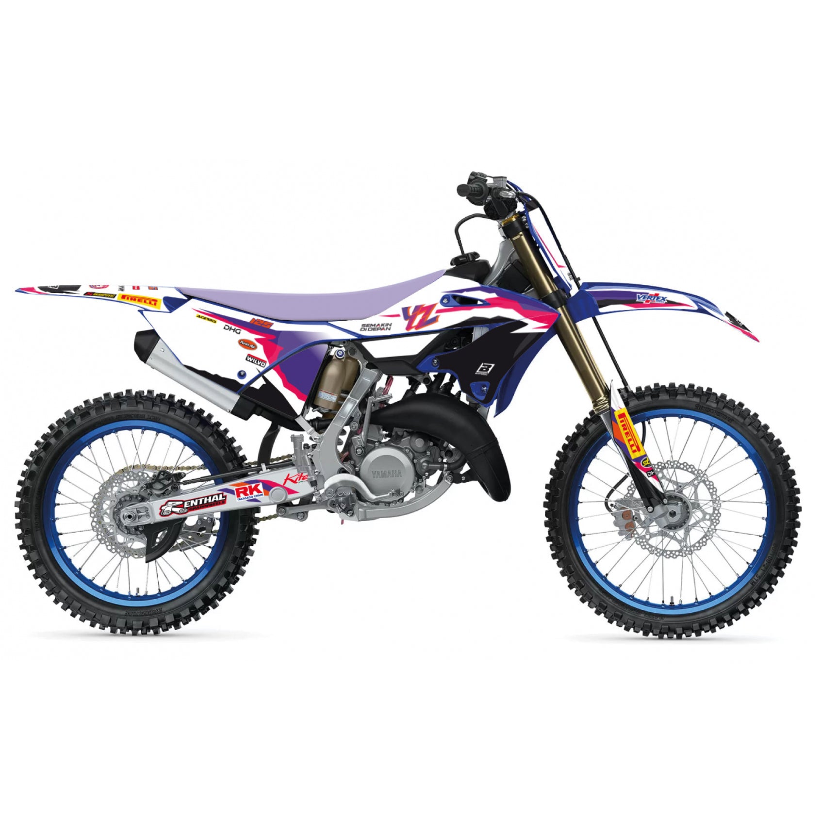 2022 YZ125/250 REPLICA YAMAHA FACTORY, BLACKBIRD 2250R10 2020-21 GRAPHIC KIT
