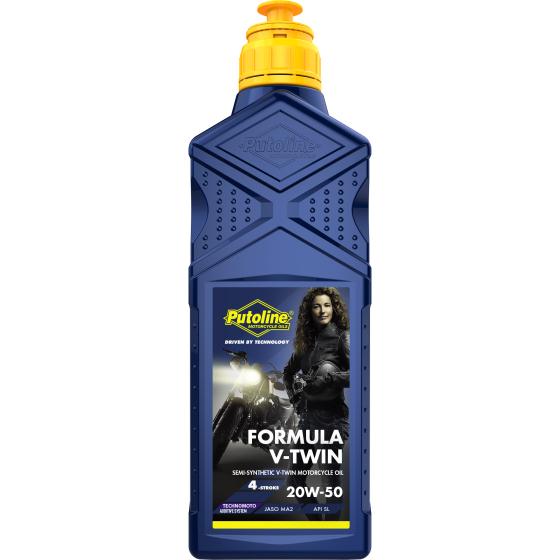 1LT FORMULA V TWIN 20/50w, PUTOLINE, FORMV20/50-1, 1LT BOX = 12