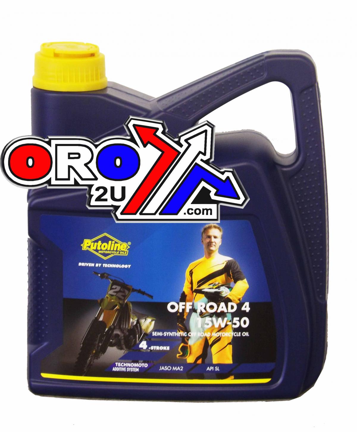 4LT OFFROAD 4 15/50WT PUTOLINE 70400 BOX=4 OFFR415/50-4