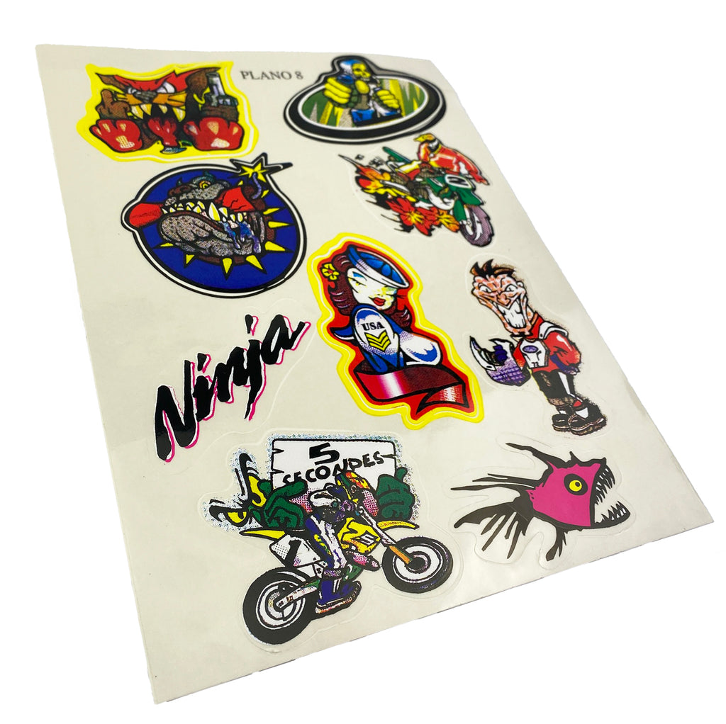 STICKER SHEET KIT 8 [SIZE A4] 122006347
