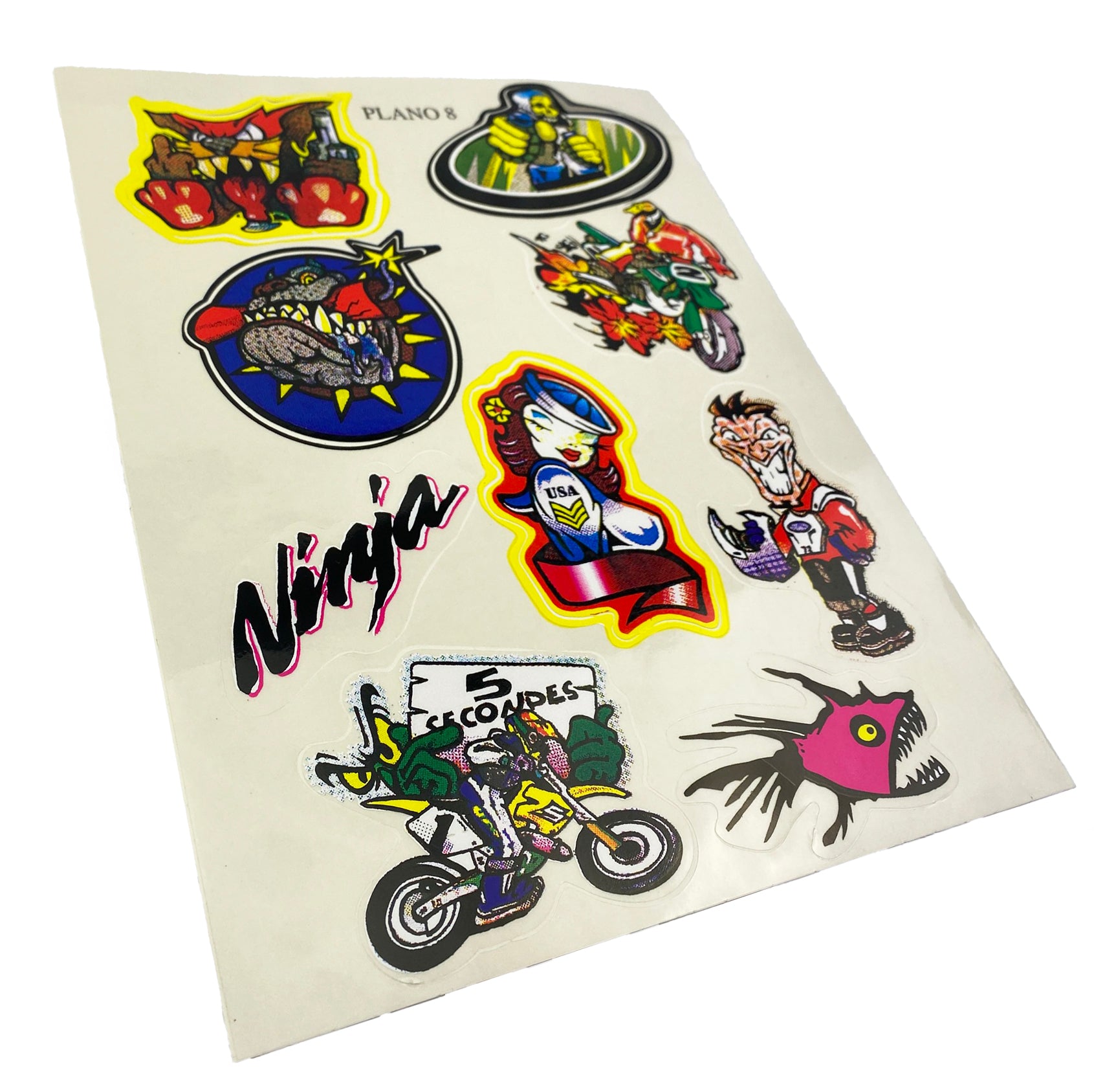 STICKER SHEET KIT 8 [SIZE A4] 122006347