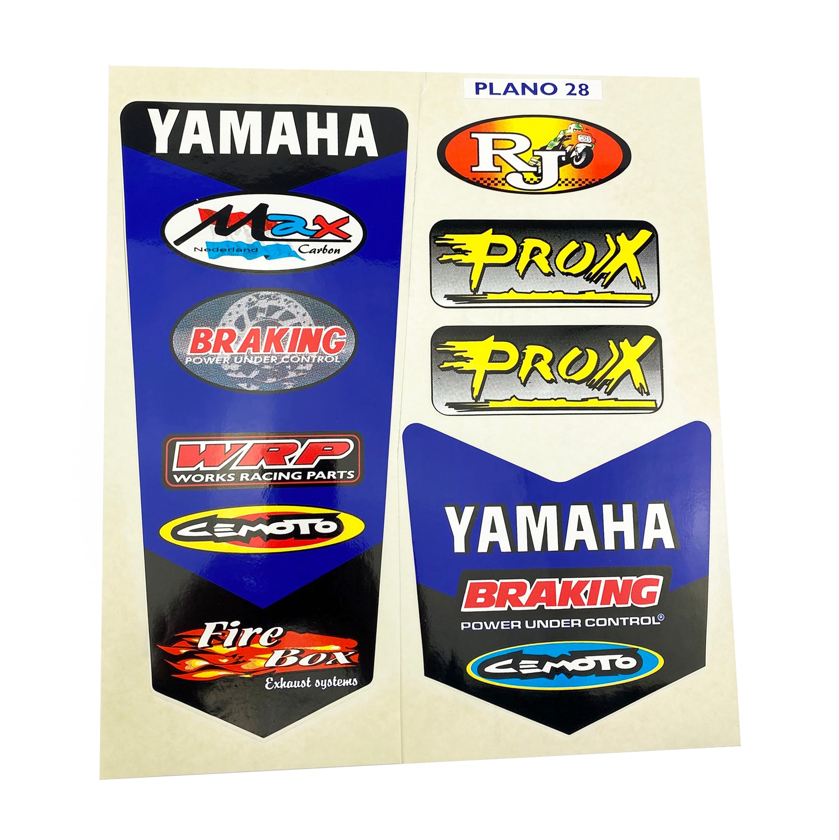 STICKER SHEET YAMAHA [SIZE A4] 122008413