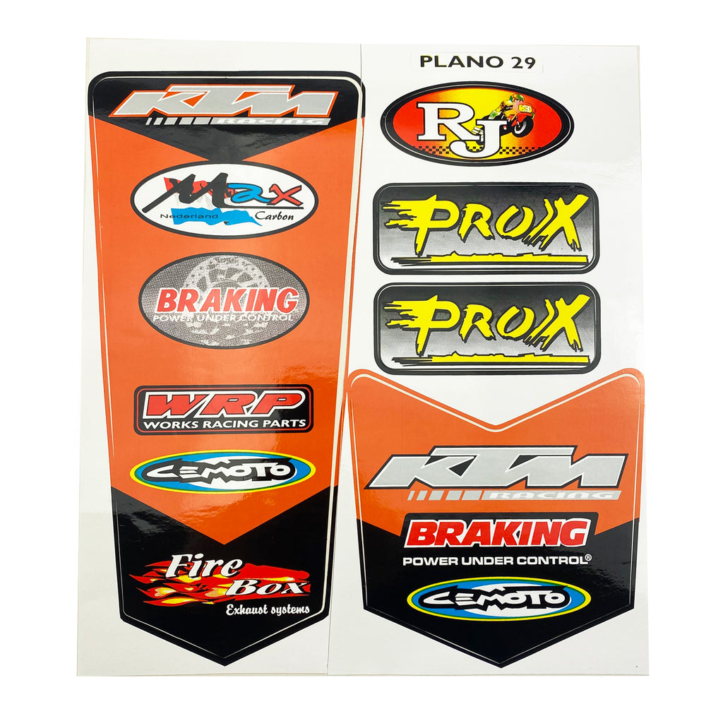 STICKER SHEET KTM [SIZE A4] 122008470