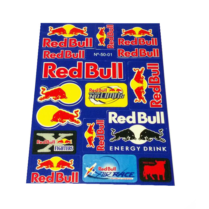STICKER SHEET REDBULL [A4] 122011468