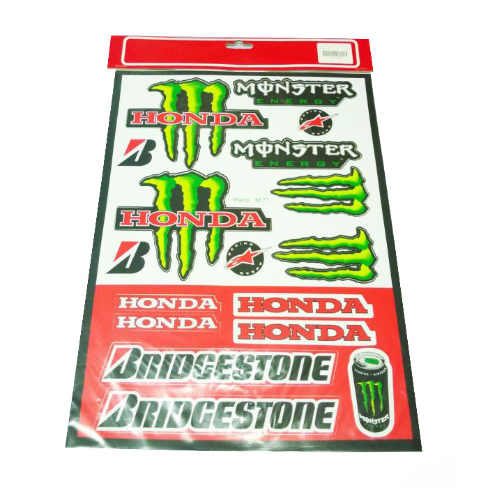 STICKER SHEET MONSTER HON [A3], 122211708