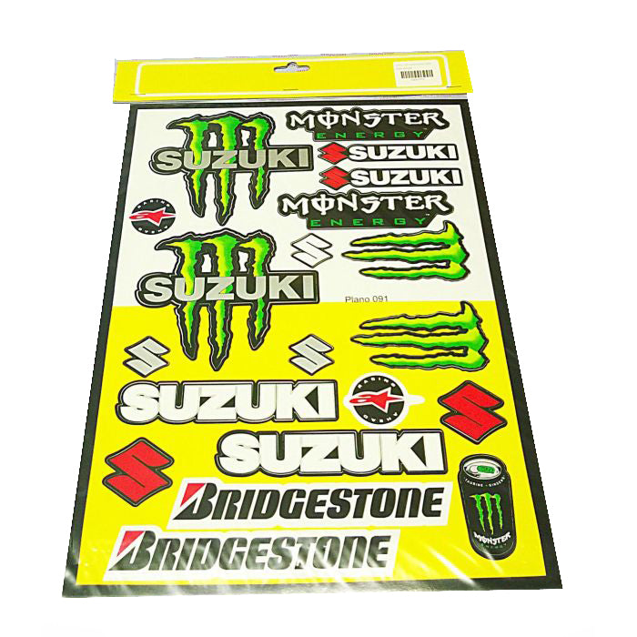 STICKER SHEET MONSTER SUZ [A3], 122211711