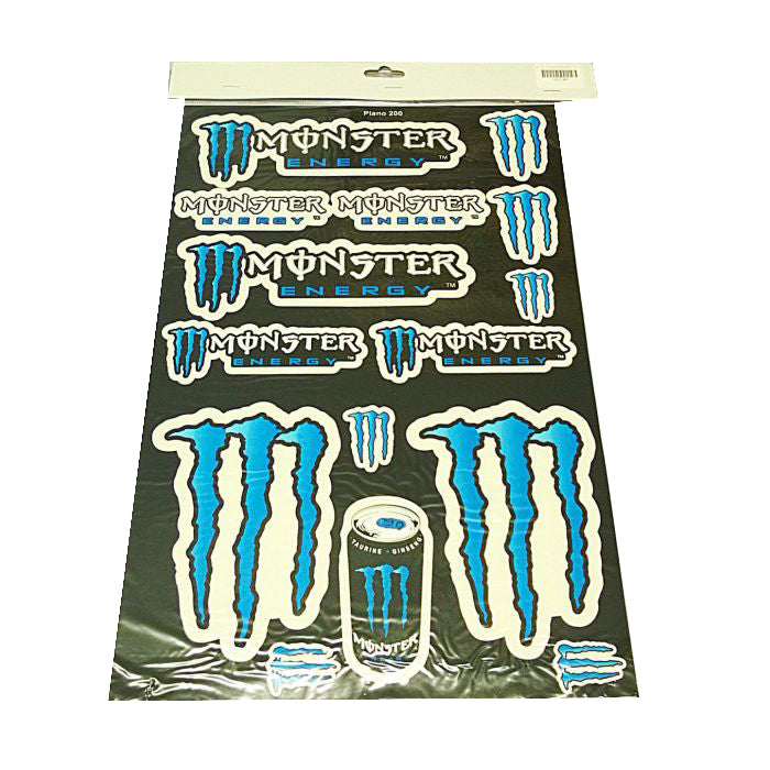 STICKER SHEET MONSTER BLU [A3], 122011683
