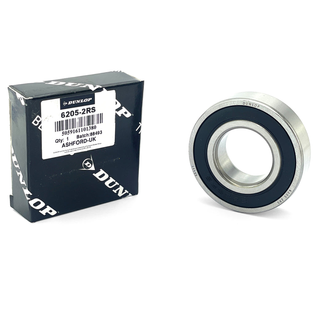 BEARING 6205 2RS DUNLOP 25x52x15 SIZE SEALED EACH
