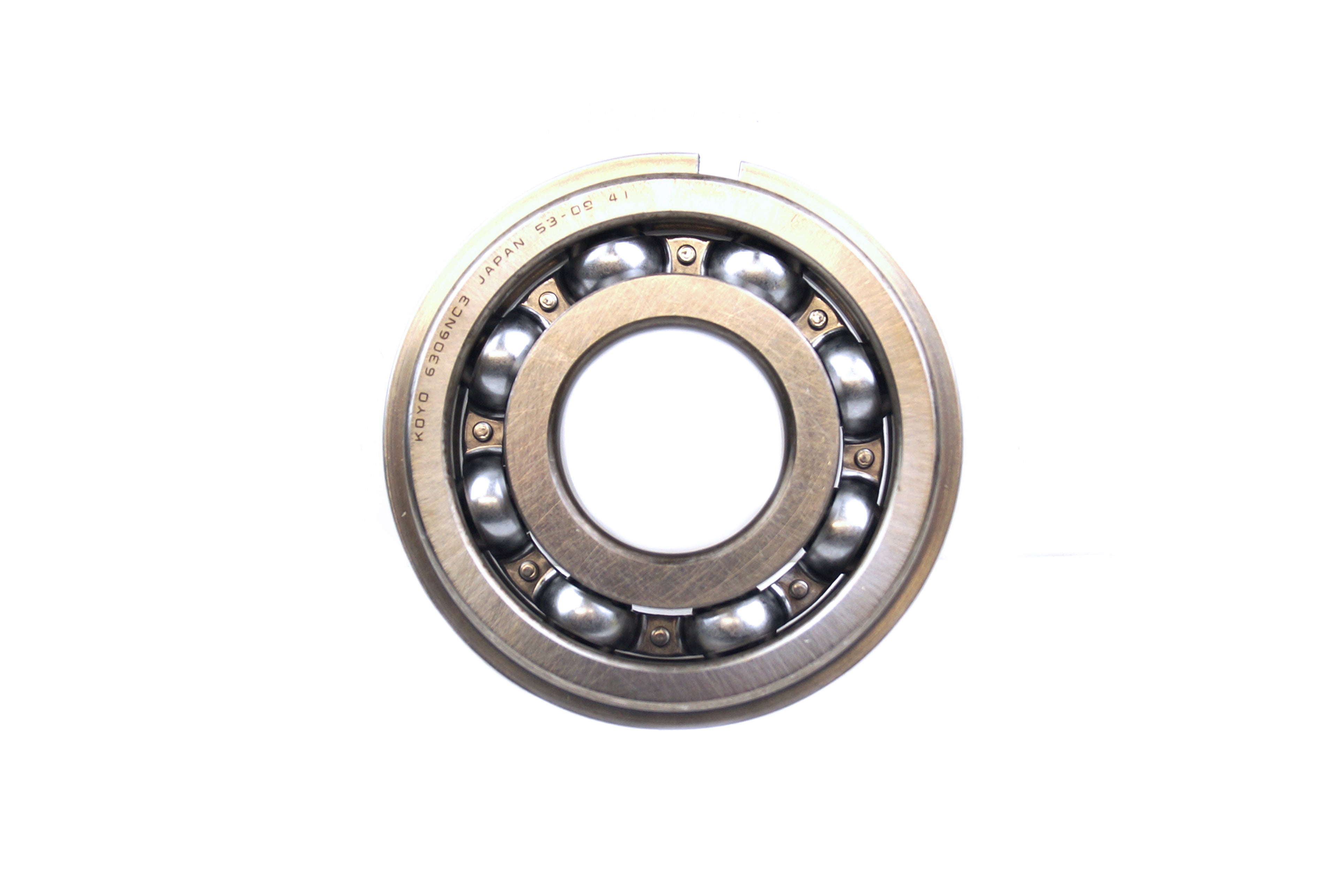 BEARING 6306 NR C3 KOYO 30x72x19 DEEP GROOVE SNAP RING W/RING 23.6306NR, 91001-471-008