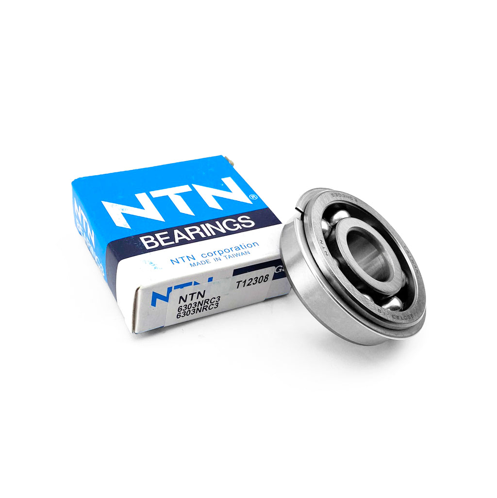 BEARING 6303 NR C3 NTN 17x47x14 DEEP GROVED SNAP RING W/RING 6303NRC3-NTN EACH