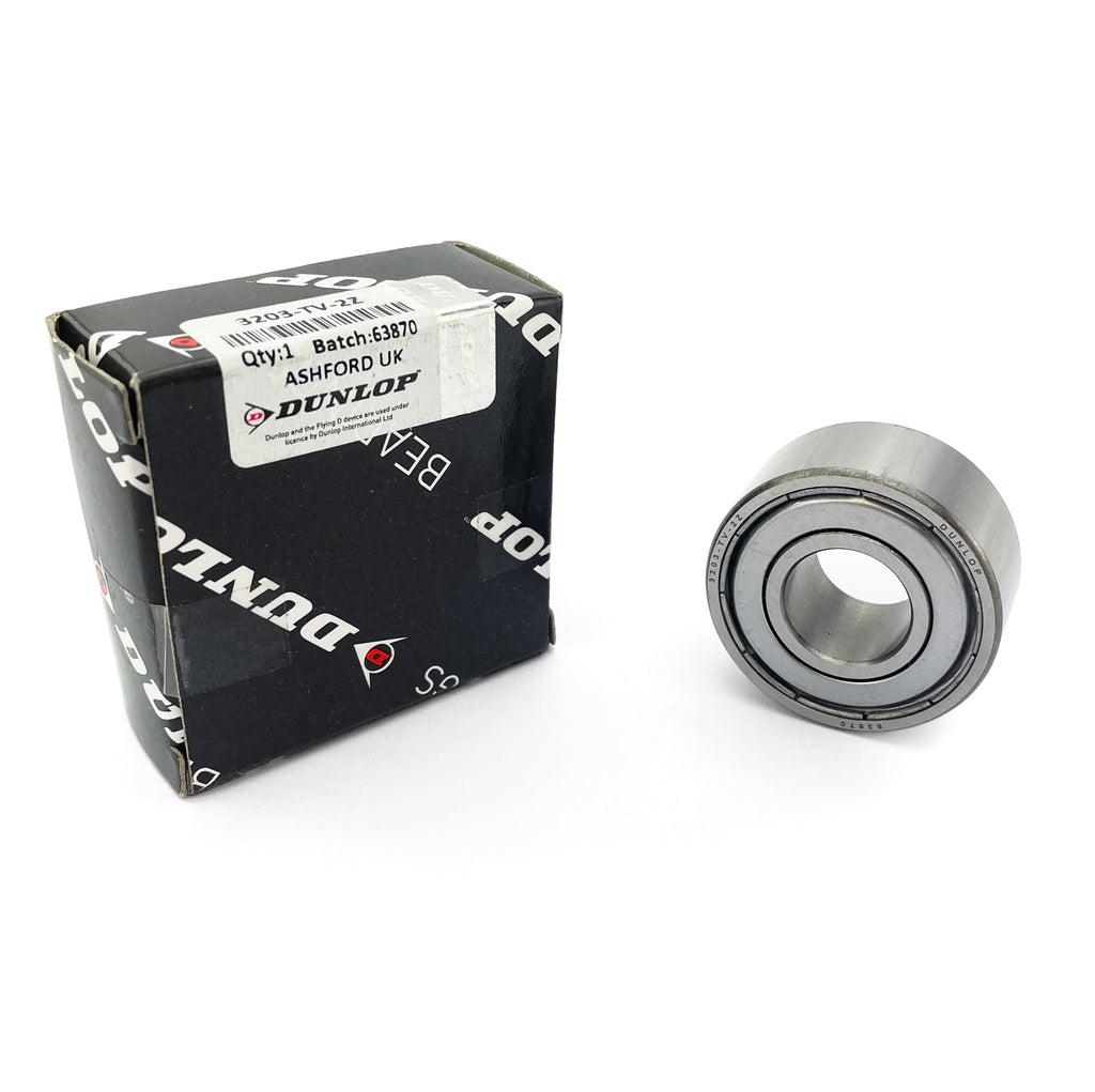 BEARING 17x40x17.5 2Z DUNLOP SHELL SEALED 5203-2RS OR 3203-2RS EACH