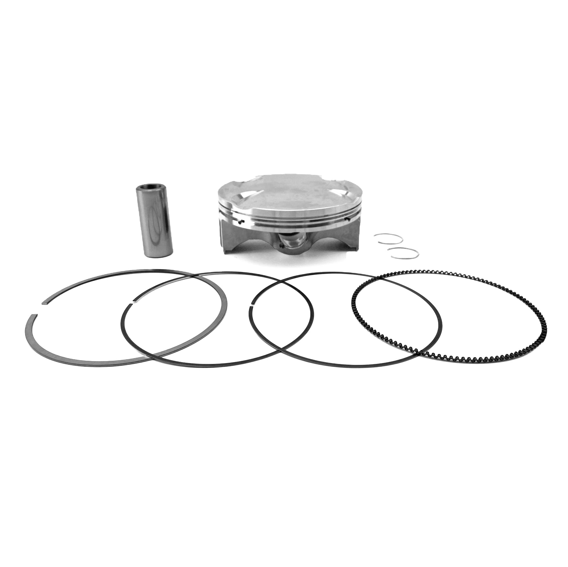 Piston Kit a 96mm Suzuki RM-Z 450 13-22, Athena S4F09600019A STD Bore, Kit a