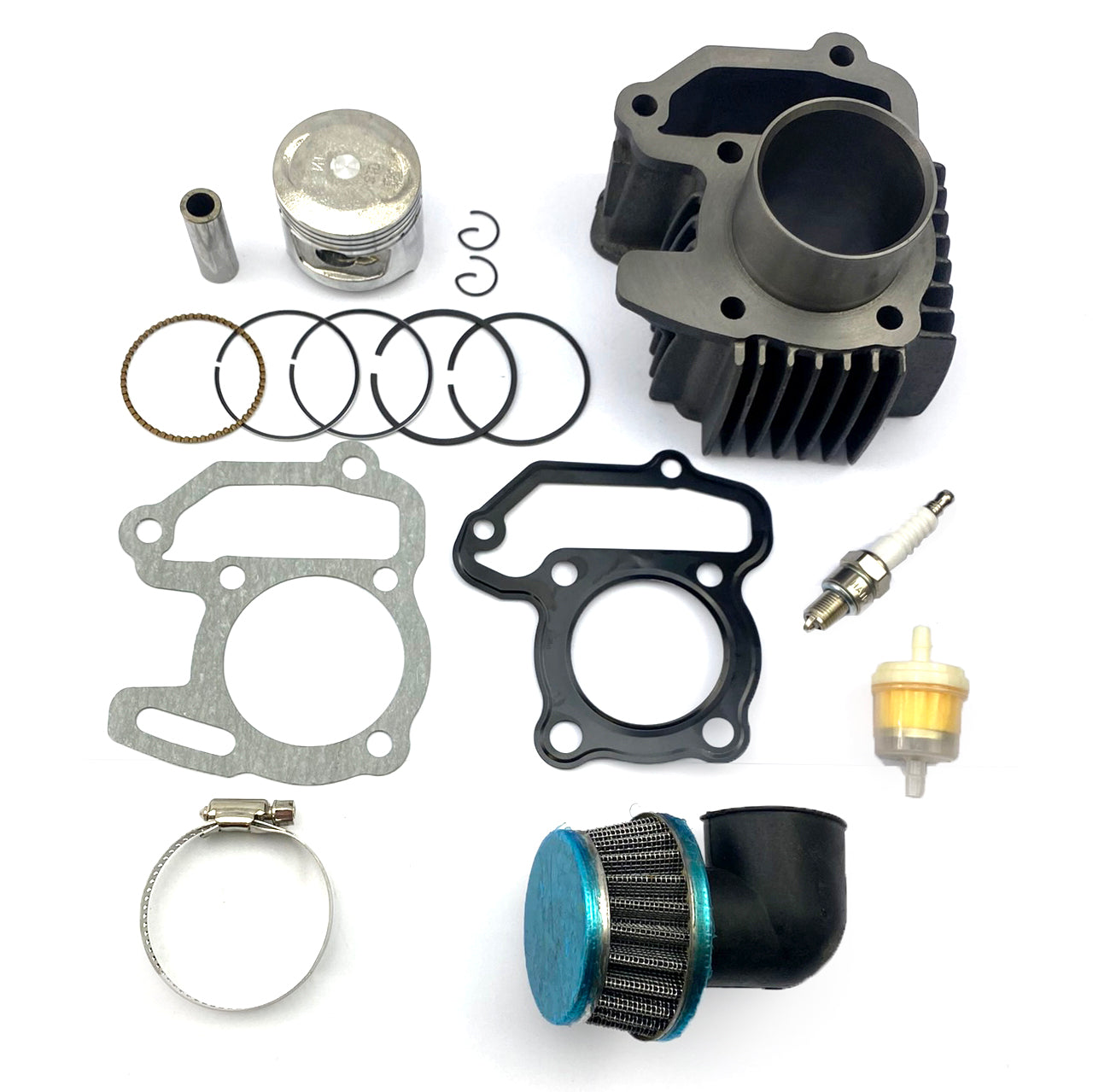 CYLINDER KIT YFM80 BADGER22K-11311-02-00 22F-11351-01-00 55X-11181-00-00, YAMAHA ATV QUAD 85-01 47mm 55X-11631-00-96