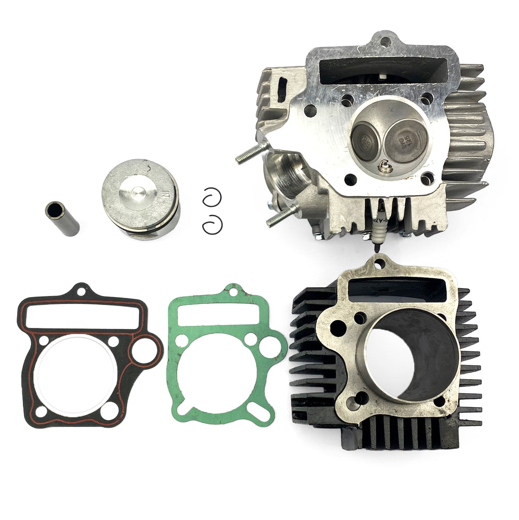 CYLINDER & HEAD 125cc CHINESE, E22 CLONE ENGINES