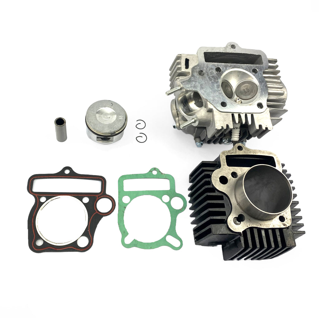 CYLINDER & HEAD 125cc CHINESE, E22 CLONE ENGINES