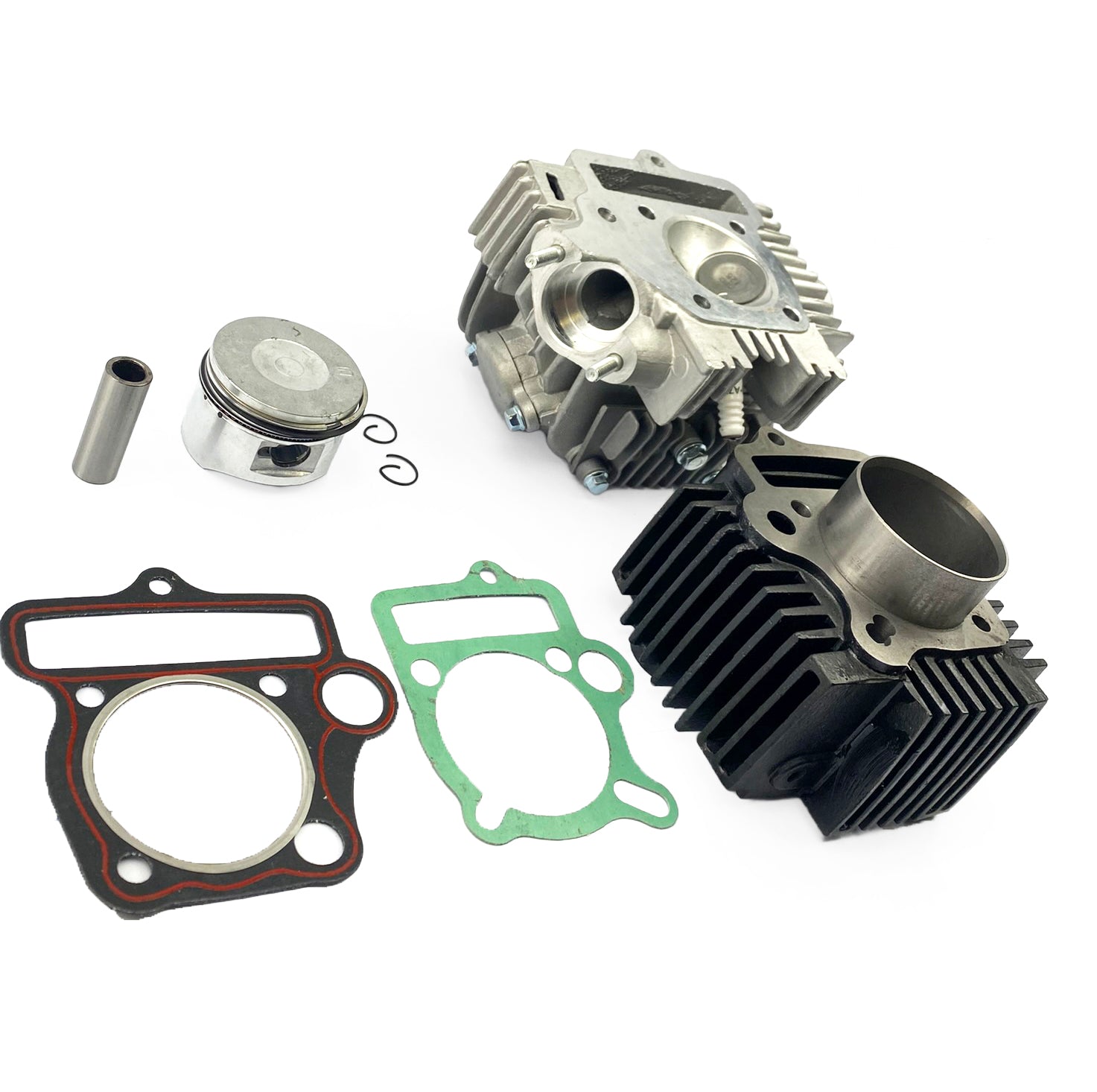 CYLINDER & HEAD 125cc CHINESE, E22 CLONE ENGINES