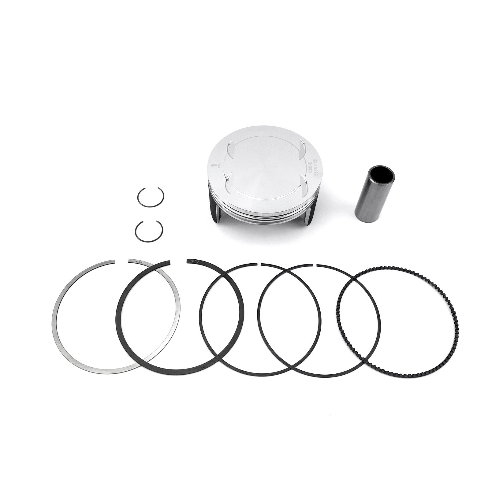 PISTON KIT 04-17 XT660R 101mm, FORGED WOSSNER 8617D100