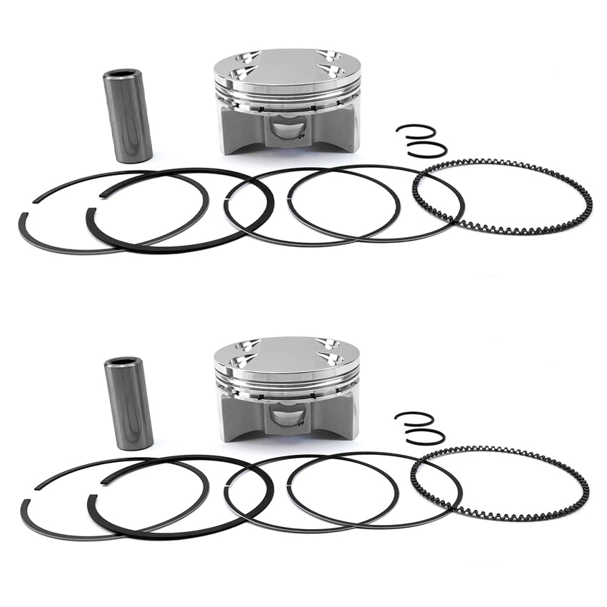 PISTON KIT SET-2 APRILLIA MANA, JE-317223, BORE 90.00 BIG HC, John Deere 850i RSX 2013-ON