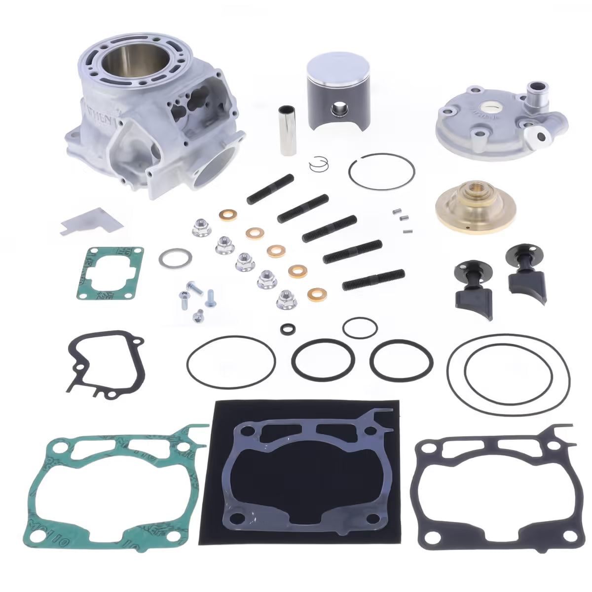 CYLINDER FULL KIT 58mm YAMAHA YZ 125 22-26, ATHENA P400485100101 BIG BORE, (Piston included)