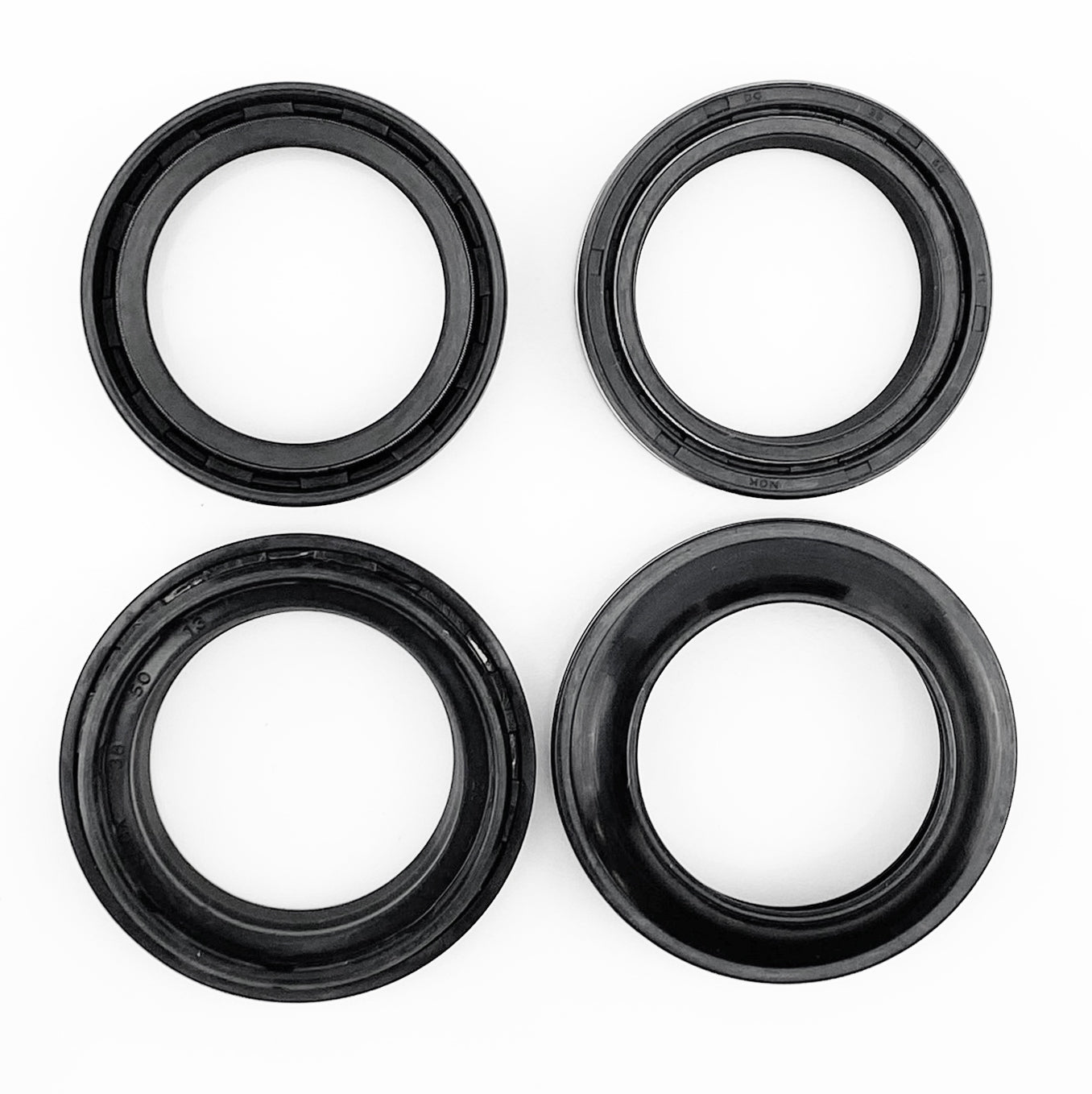 FORK OIL SEALS & DUST SEALS Honda CR 125 R 81-83 XR 250 R 84-85 51490-KA3-711