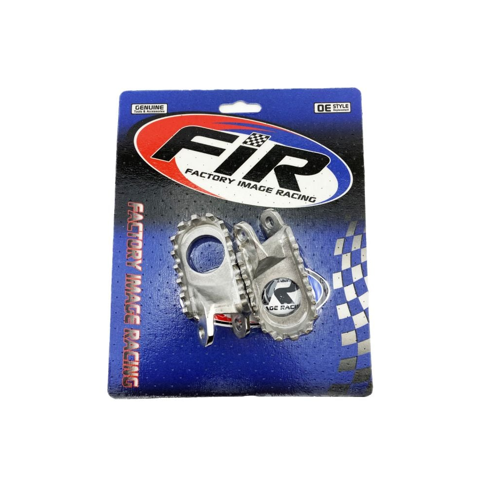 FOOT PEGS STAINLESS STEEL CR, HONDA CR80/85, XR250/400/650