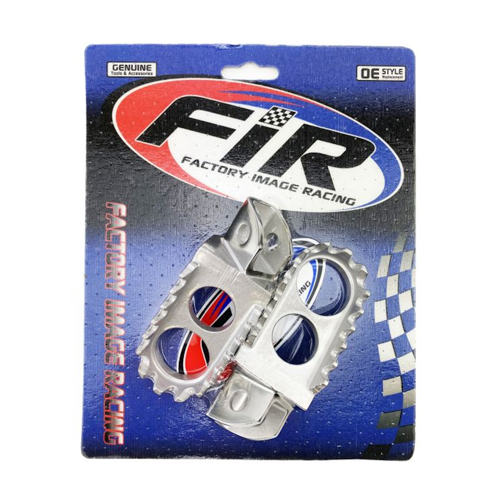 FOOT PEGS STAINLESS STEEL YAMAHA YZ80 93-02, YZ125 87-96, YZ250 90-96, YZ490 87-93