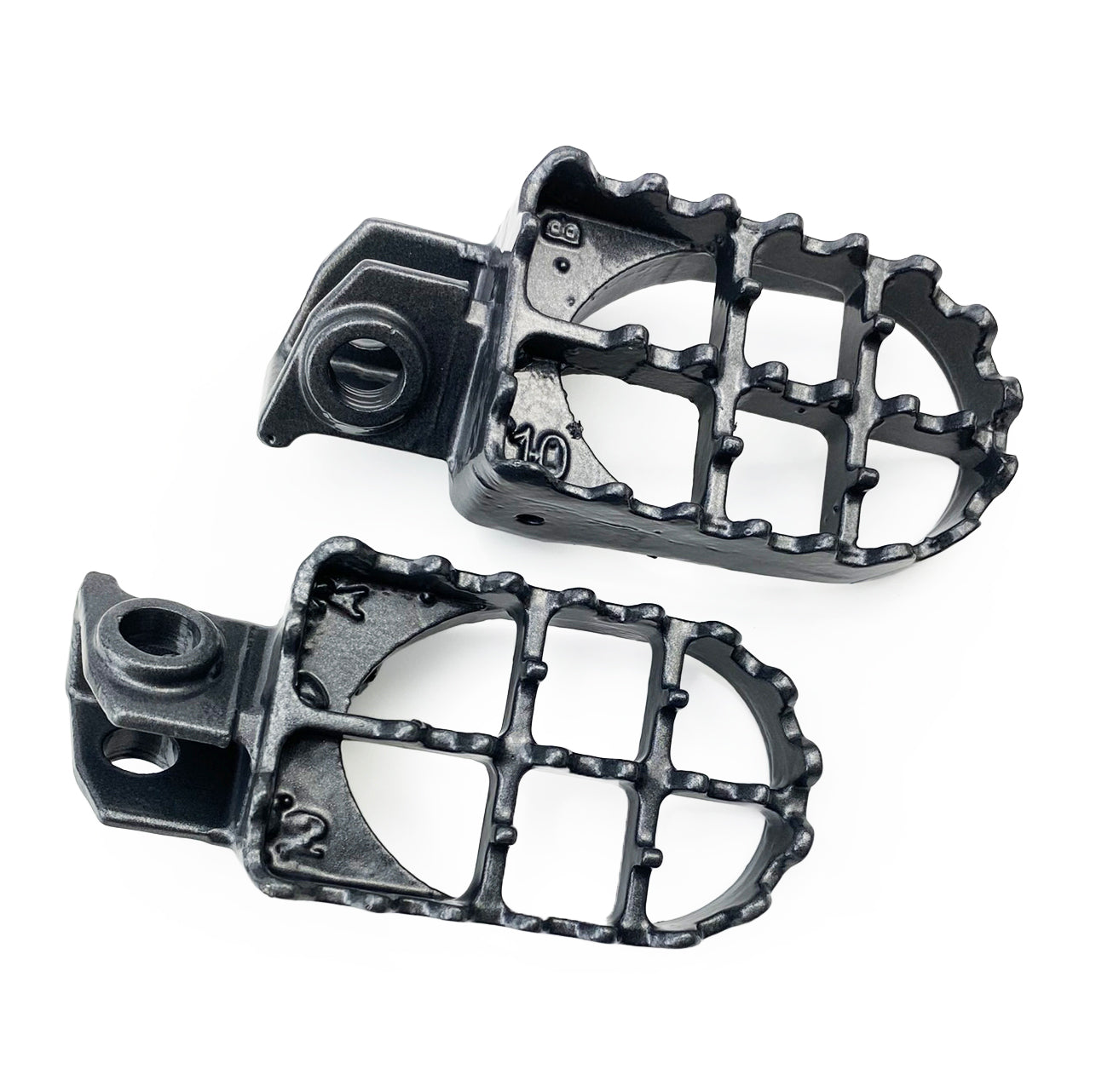 FOOT PEGS STEEL GREY KTM, SX/EXC 125/250/300/ 90-17