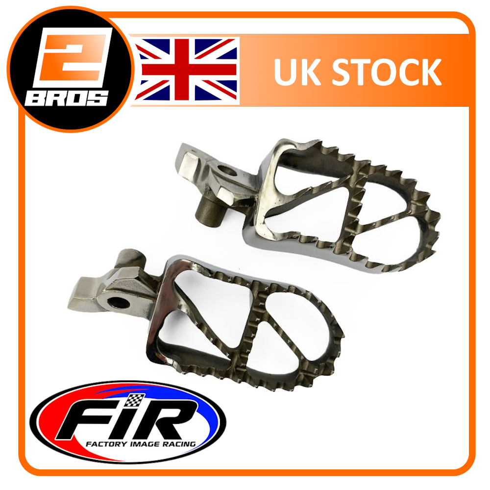 FOOT PEGS STAINLESS STEEL RMZ250 05-09. RMZ450 05-09