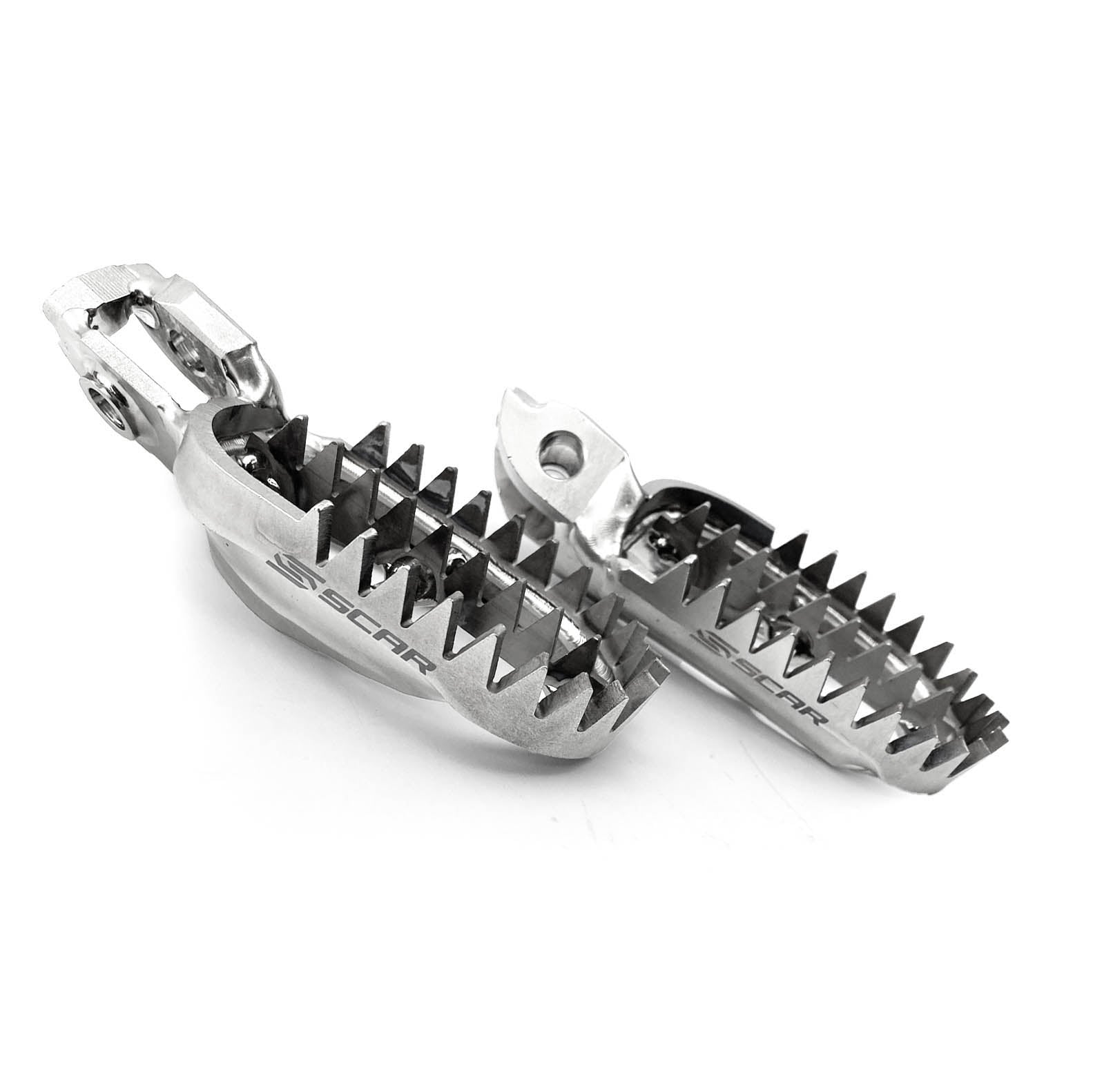 FOOT PEGS TITANIUM KTM/HUSQVARNA, SCAR RACING S5518