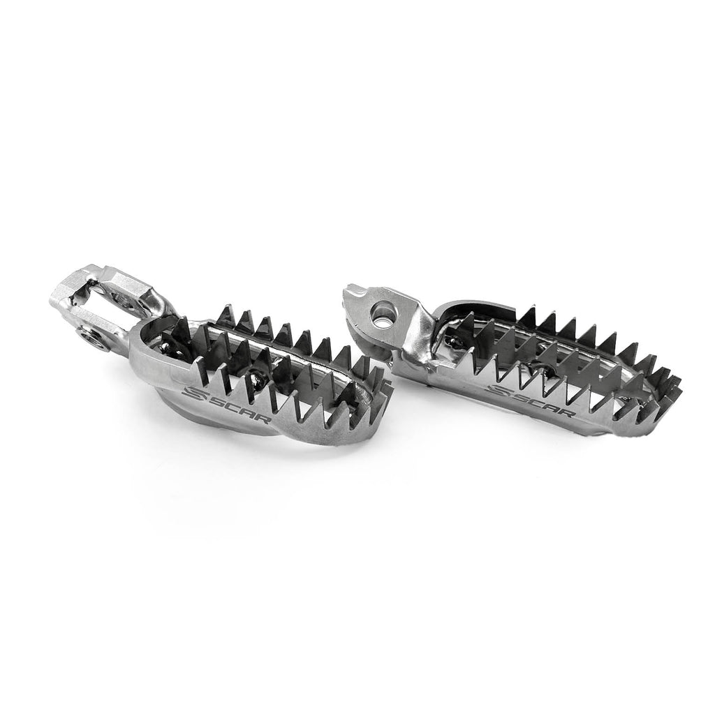 FOOT PEGS TITANIUM KTM/HUSQVARNA, SCAR RACING S5518