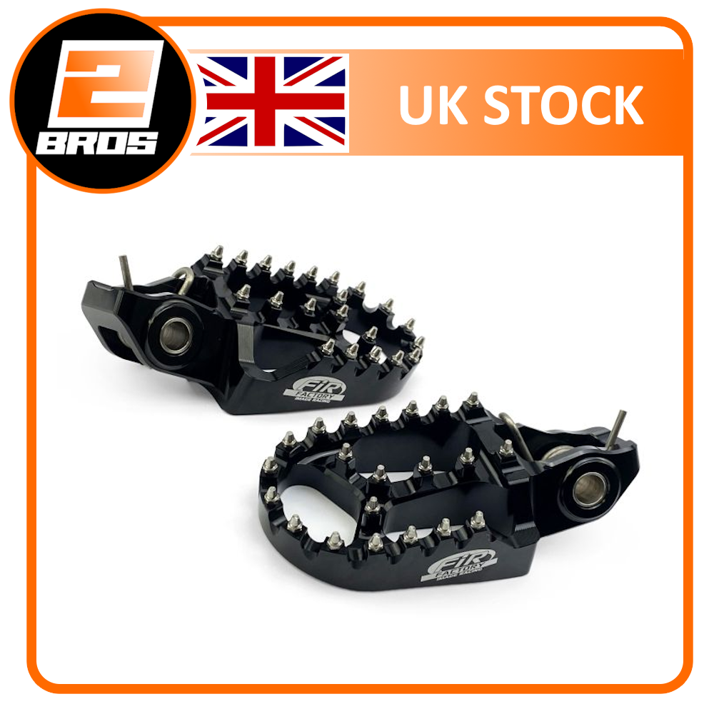 Factory Image Racing Foot Pegs Aluminium Black Stark Varg