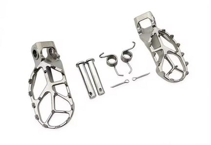 FOOT PEGS STAINLESS STEEL 2024-2025 KTM HUSQVARNA GASGAS 50 65