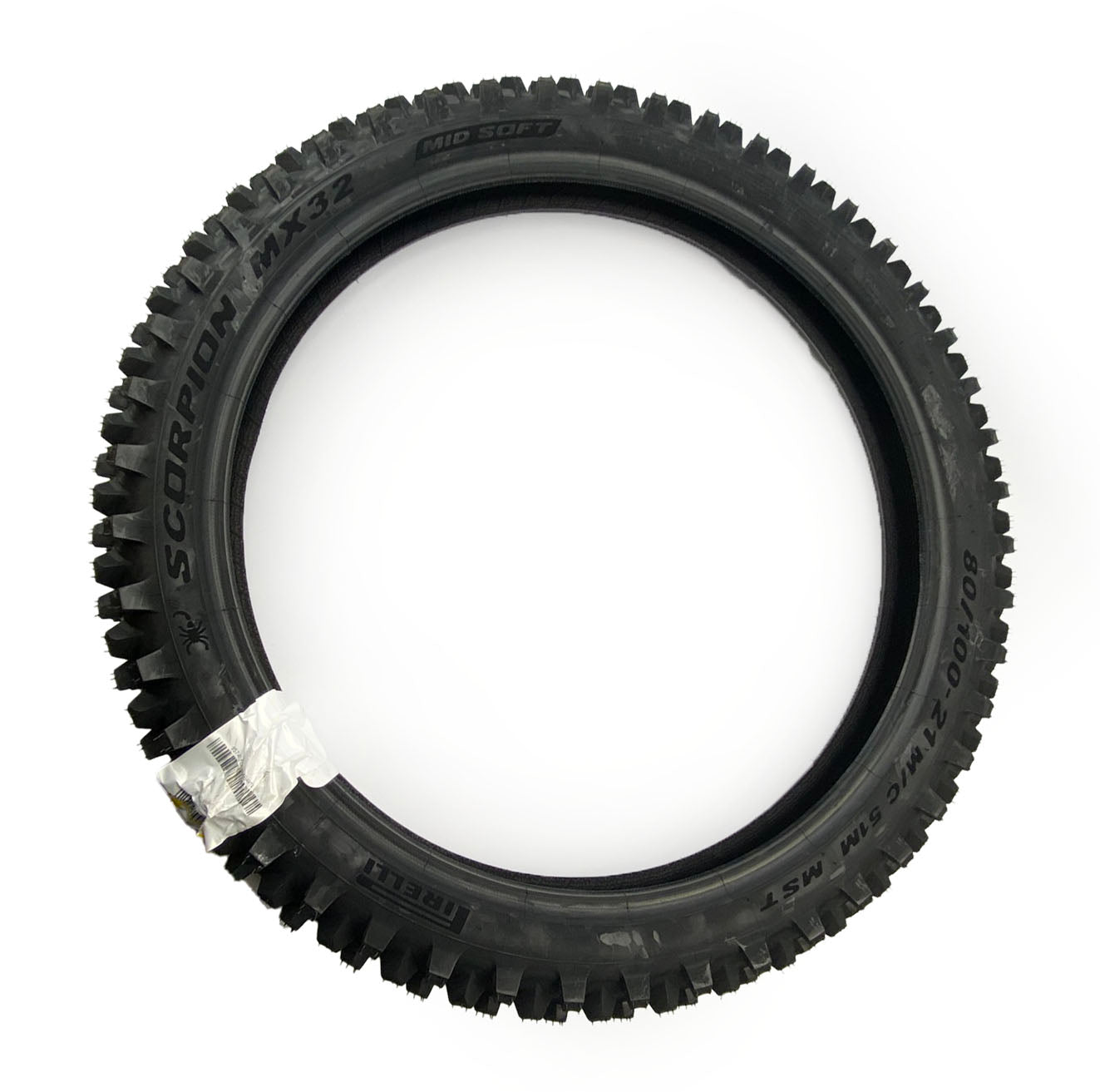 21-80/100 MX32 MID SOFT, PIRELLI TYRE 4574700 SCORPION NEW 2025 MX32