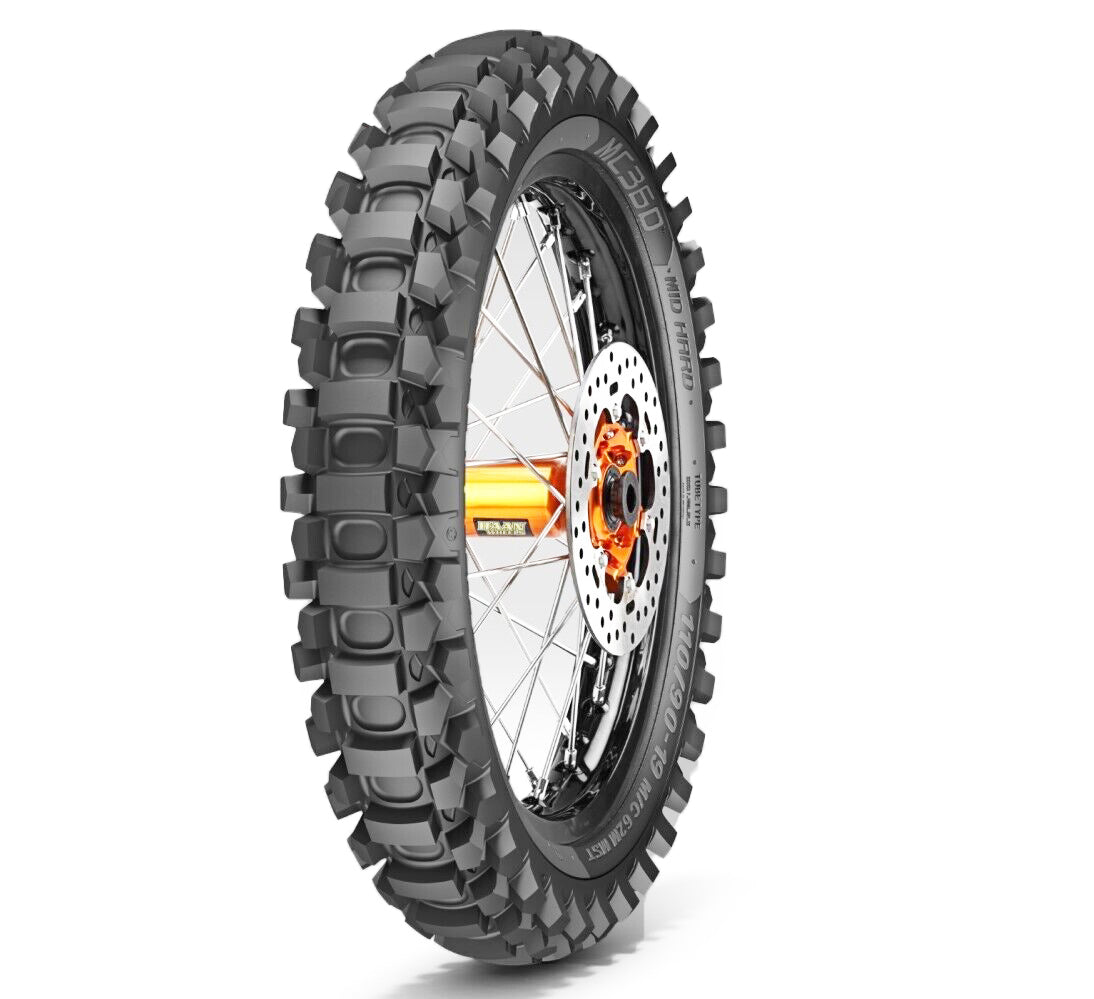 18-100/100 360MHR METZELER MX, MID-HARD REAR 2763100 TYRE, 100/100 - 18 M/C 59M MST MC360
