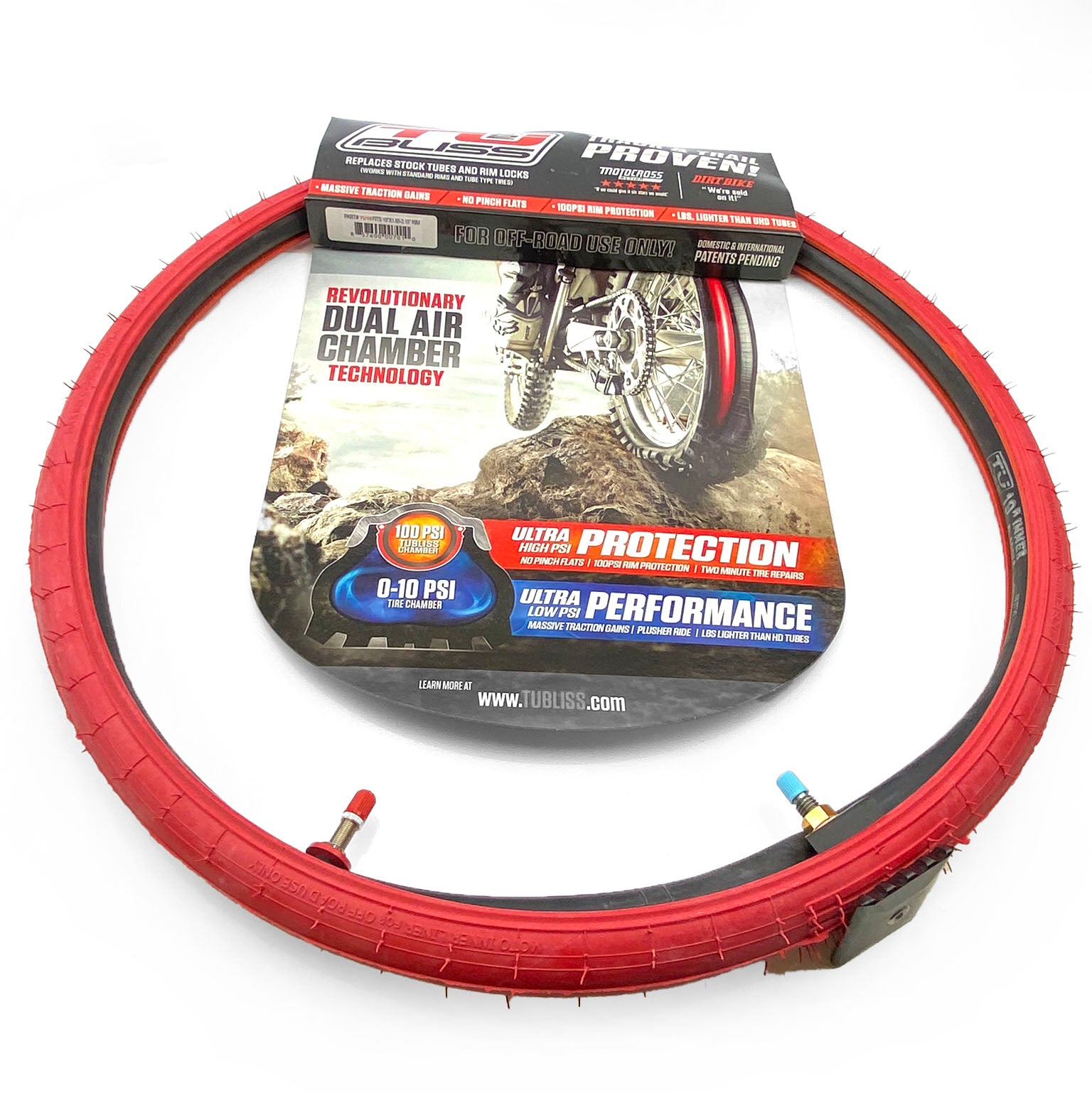 TUBLISS SYSTEM 19x1.85/2.15, 999-TUB19, PINCH PUNCTURE PROOF