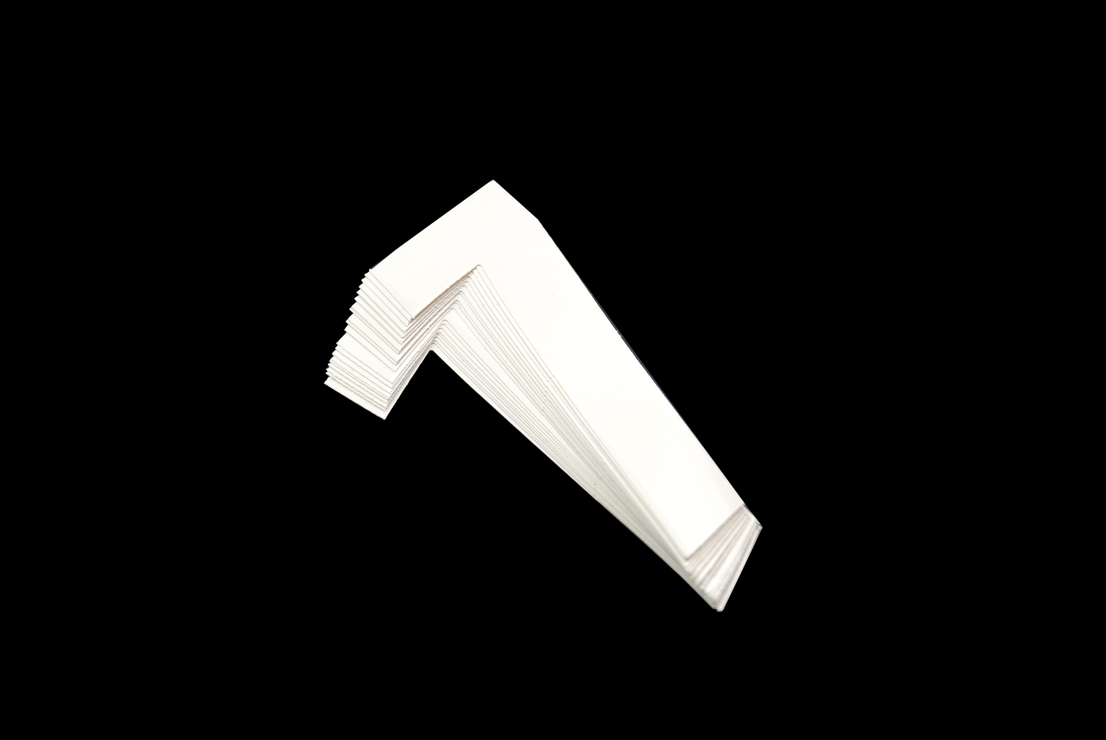 7 WHITE 4.5inc 11cm PK/20