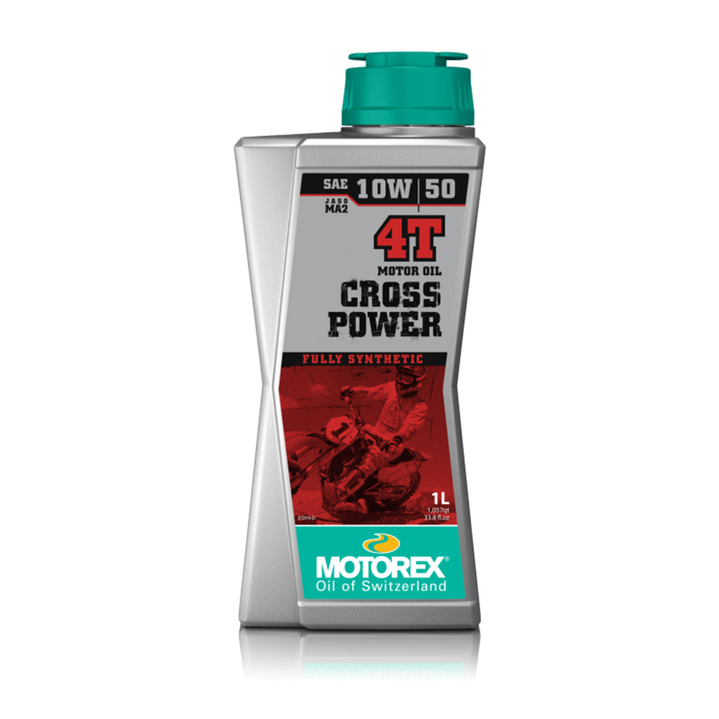 OIL CROSSPOWER 4T 10/50W 1LT, MOTOREX 7300012,