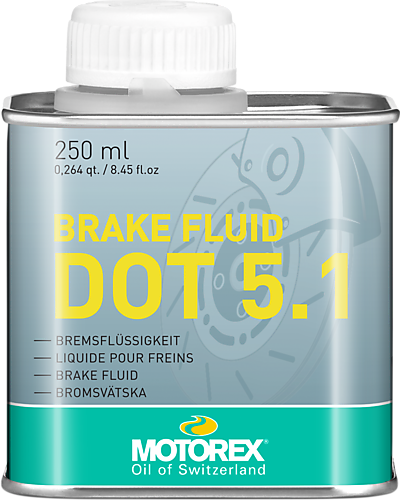 250ml DOT 5.1 BRAKE FLUID, MOTOREX 7300237